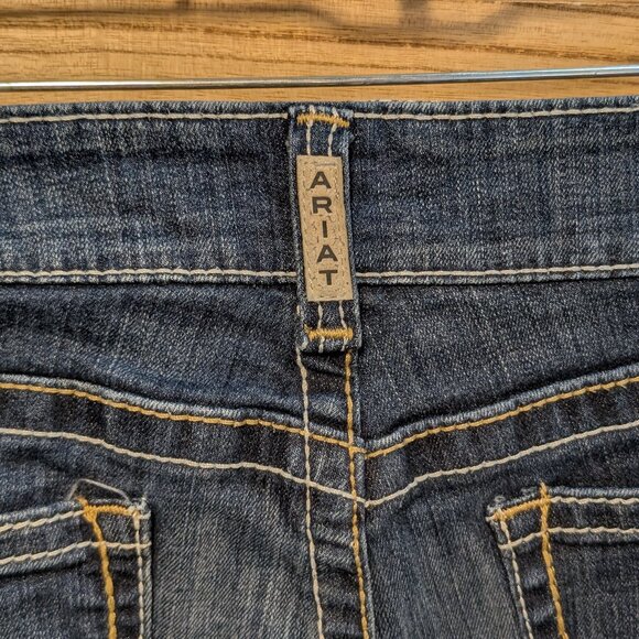 Ariat REAL Mid-Rise Boot Jeans Size 33R - Picture 12 of 15